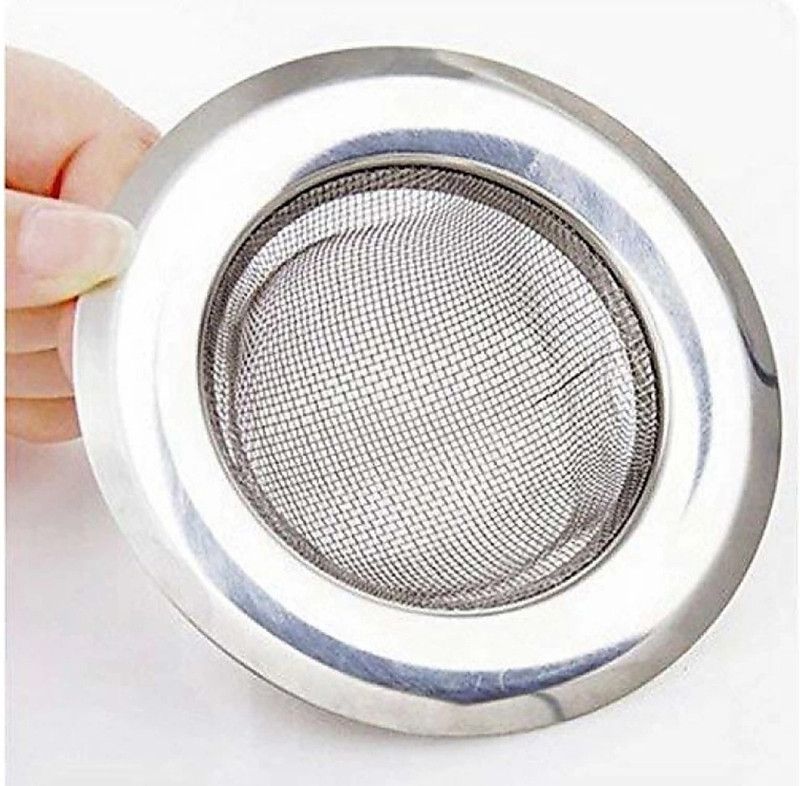 uKoon Kitchen Sink Stainless Steel Push Down Strainer  (11 cm Set of -34)