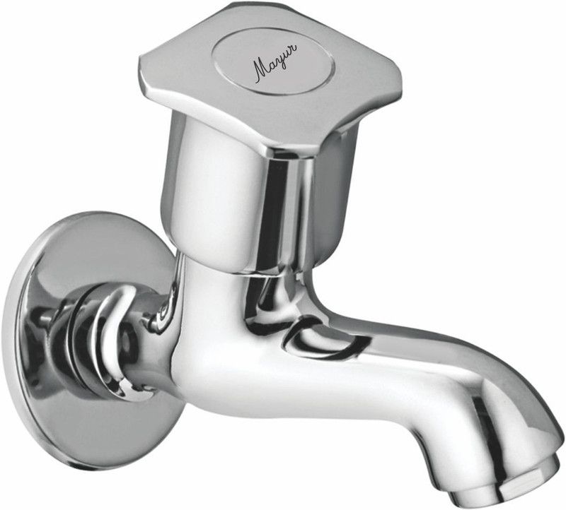 MAYUR OCICH BIB COCK (SUPER HEAVY DUTY) HIGH FLOW BRASS BODY W. WALL FLANGE Bib Tap Faucet  (Wall Mount Installation Type)