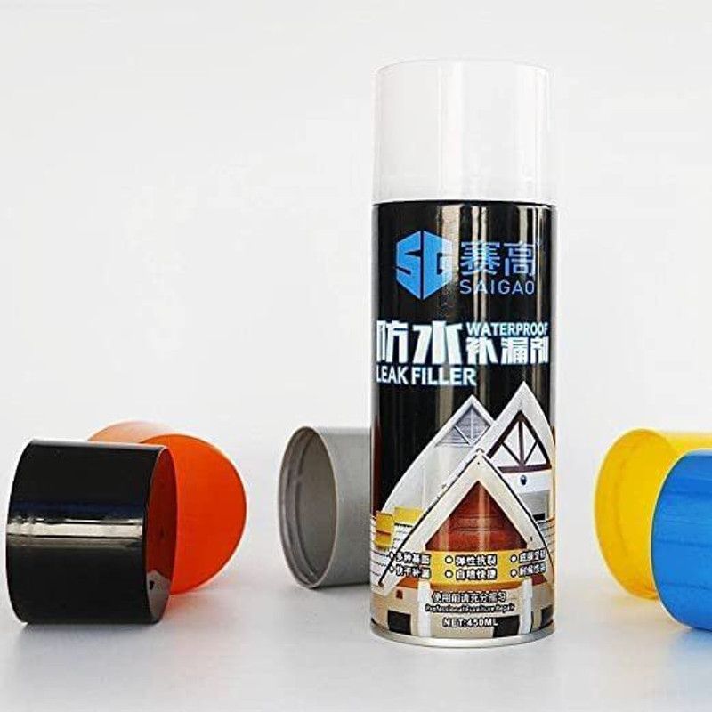 BKKTRADERS Instant Waterproofing and Repair Spray (Anti-Corrosion) black Spray Paint 350 ml  (Pack of 1)