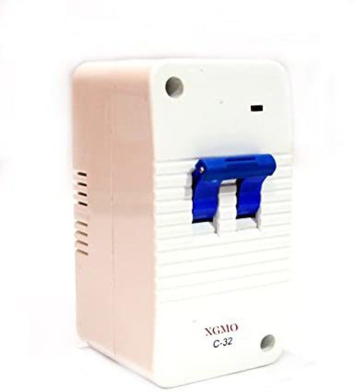 XGMO Mini DP MCB with PVC Enclosure (White, 32A) Power Plug  (White)