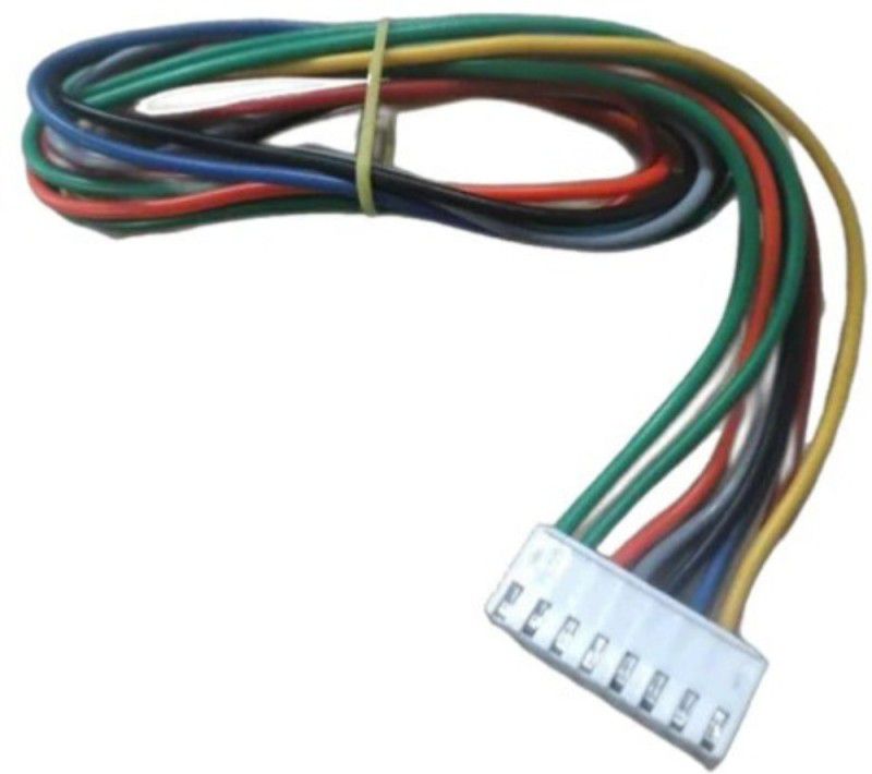 ELECTRONICSBS 678MM 8 Pin Connector Wire Connector  (Multicolor, Pack of 1)