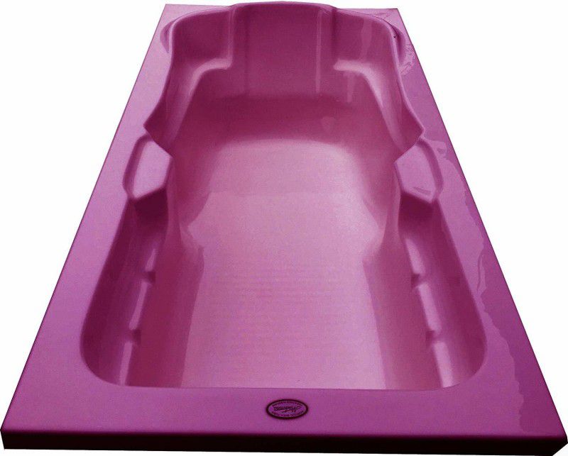 MADONNA ELEFIXMAG MADONNA Elegant Acrylic 6 feet Rectangular Bathtub - Magenta Undermount Bathtub  (100 or Above L)