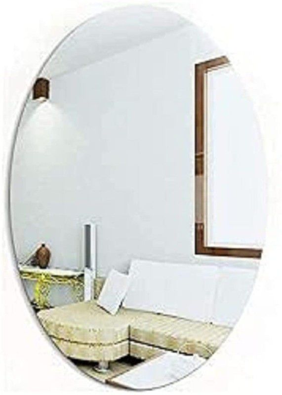 Aarsh Enterprise 0011 Bathroom Mirror  (Circular)