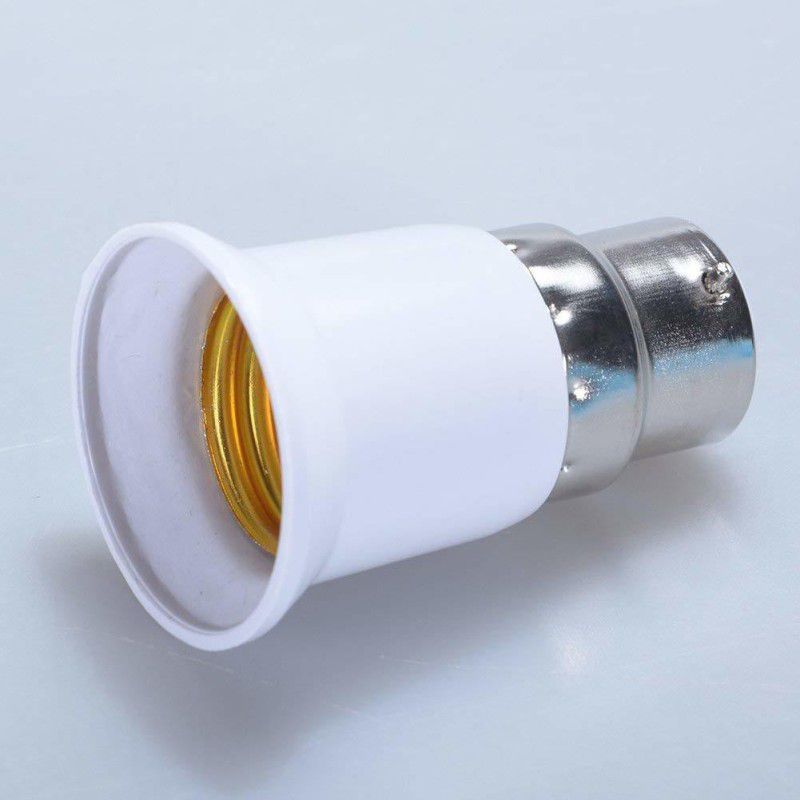SPIRITUAL HOUSE B22 To E27 Lamp Base Led Bulb Converter Adapter Ceiling Fan Light Bulbs Socket For Bluetooth Smart Bulb,4Pcs Plastic Light Socket  (Pack of 4)