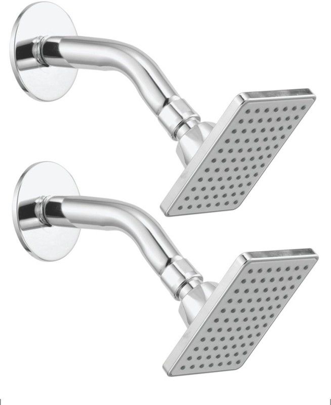 KAMAL 4x3 Inch With Arm (Set of 2) Shower Head
