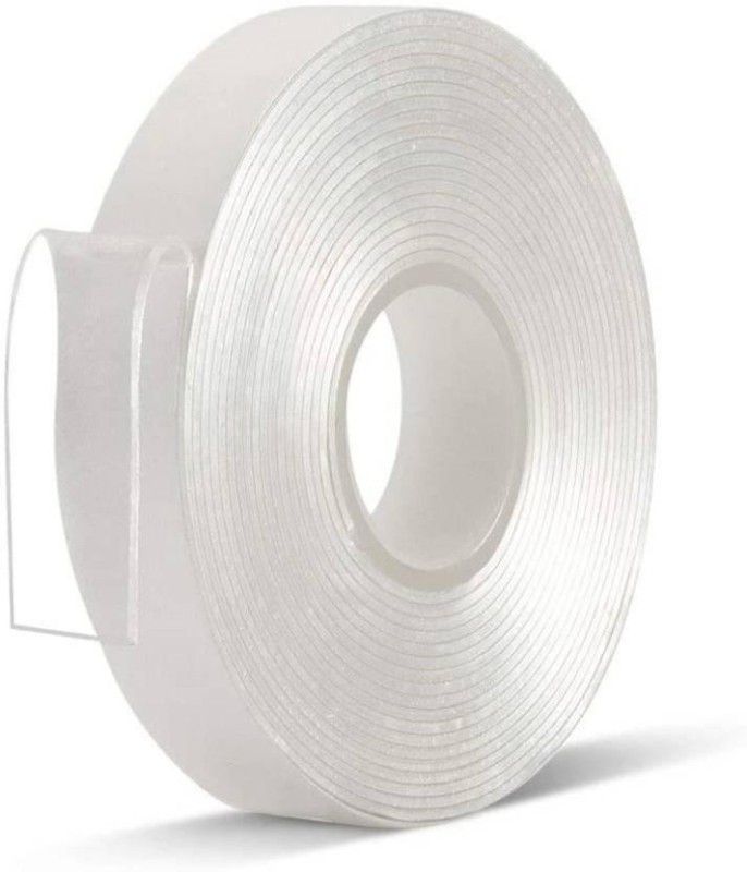 Home Harmony SILICONEGRIPTAPE 3 m Double-sided Tape  (White Pack of 1)