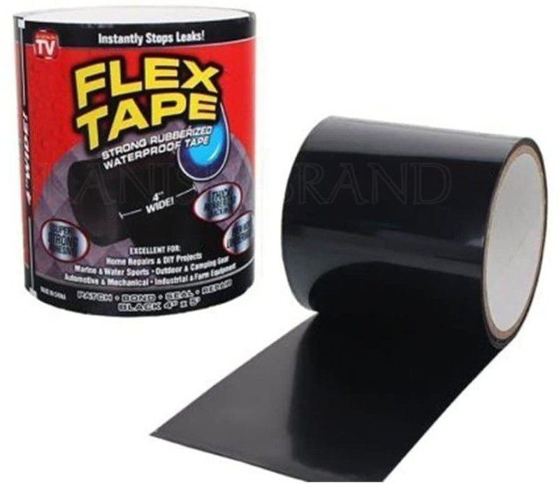 SHUBHAMENT Flex Tape for Instant Leekage 1.52 m Anti Slip Tape  (Black Pack of 1)