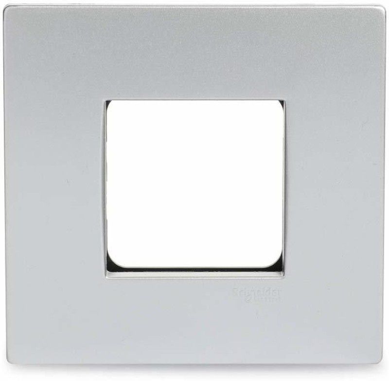 Schneider Electric Opale-2 Module Grid and Cover Plate(Pack of 10) Wall Plate  (Silver)
