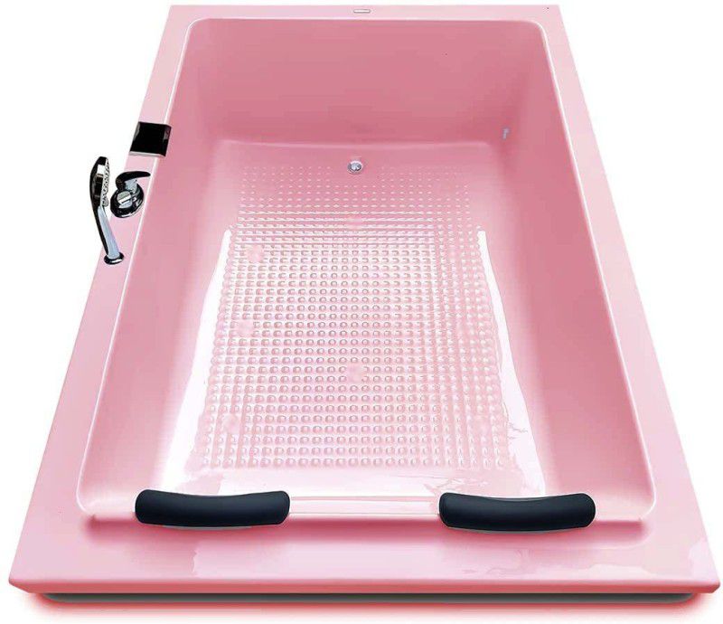 MADONNA Phoenix 6 ft Acrylic with Front Panel and Filler System - Pink Free-standing Bathtub  (100 or Above L)