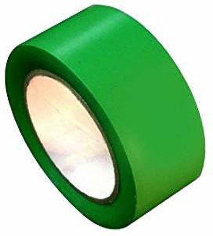 MM WILL CARE PVC Tape PVC Electrical Insulation Green Tape 50 MM Wide x 60 Meter(Floor Marking Tape)  (Green)