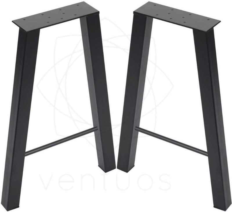 VENTUOS Metal Legs for Table, for Kitchen Modern Industrial Style -(H Shape) Table Legs  (Furniture Accessories, Stainless Steel)