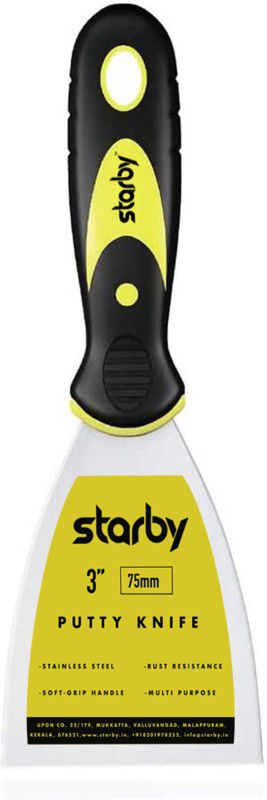 Starby 3 Flexible Putty Knife  (2 inch, Pack of 1)