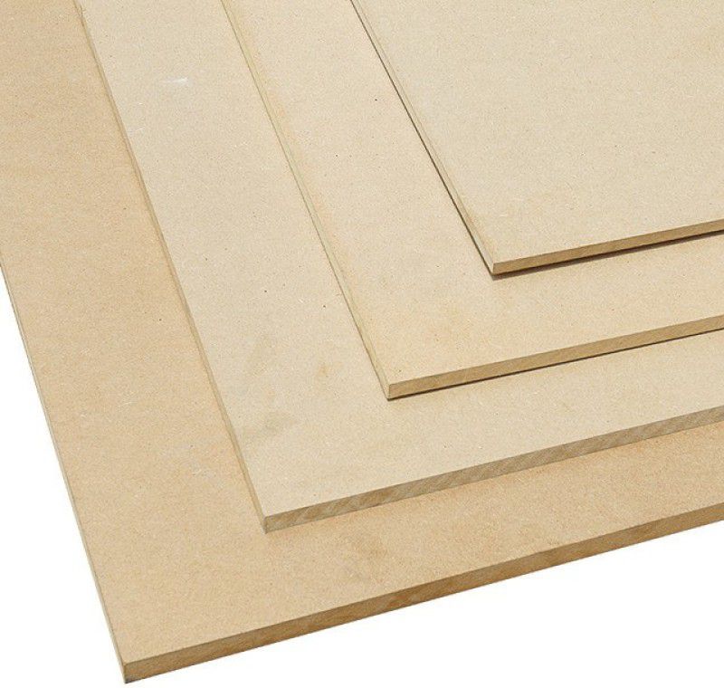 AmericanElm Pack of 6 Pine MDF Boards for Art and Craft 3 mm Thick Craft Board with Light Colour and Smooth Finish (20 Inch x 24 Inch x 3 mm) Pine Wood Veneer  (50 cm x 61 cm)
