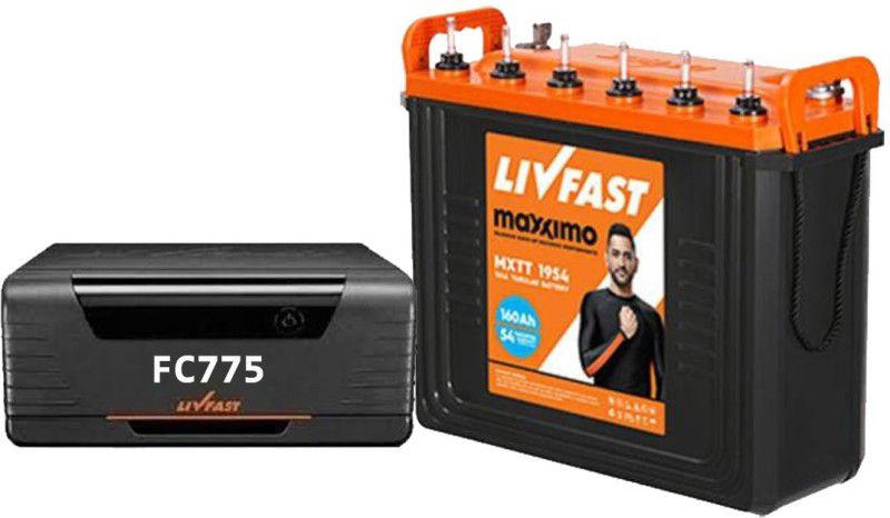 Livfast MXTT 1954+ FC 775 Tubular Inverter Battery  (160 AH)