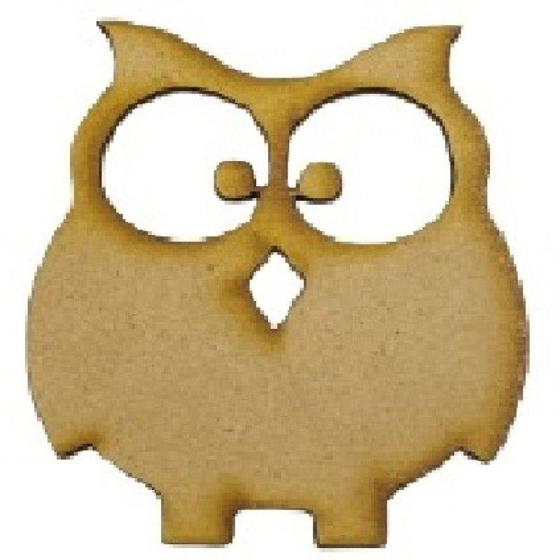 Toppings MDF_Owl-1.5_IN Birch Wood Veneer  (9 cm x 10 cm)