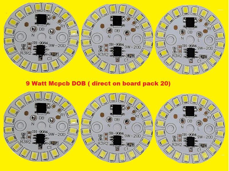M S control 9 Watt Led Mcpcb DOB (Direct On Board) LED Driver Pack of 20 LED Driver