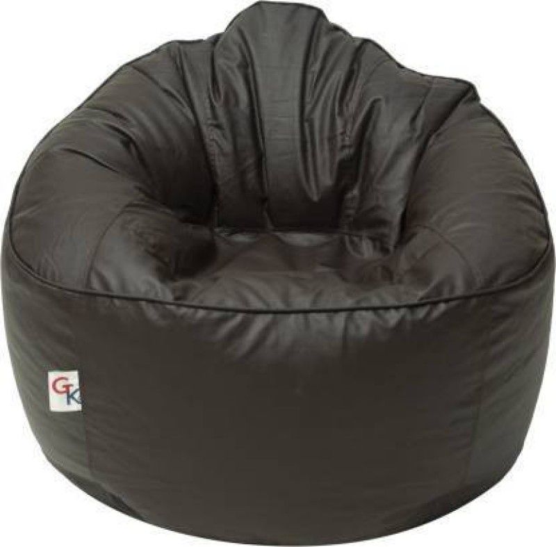 GTK Bean Bag Mudda with Beans Filled/fillers (Filled with Beans) (Brown,XXXL) Sofa Arm Rest  (Furniture Accessories, n)