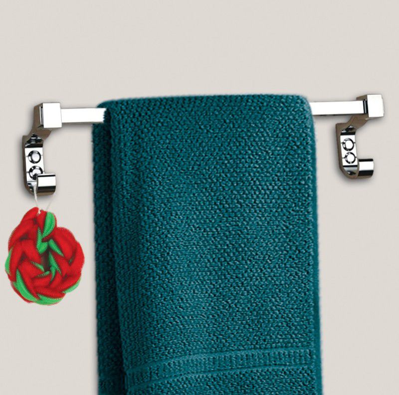 SMART SLIDE Stainless Steel Towel Bar (Pack of 1) / Towel Holder / Towel Rack / Napkin Ring / Towel Stand / Bathroom Shelf / Bathroom Stand 18.89 inch 1 Bar Towel Rod  (Steel Pack of 1)