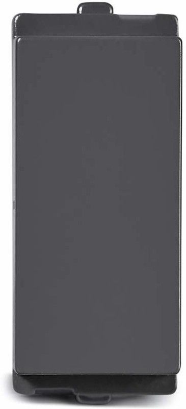 Schneider Electric Opale-Blank off unit, Dark Grey (Pack of 10) Wall Plate  (Grey)
