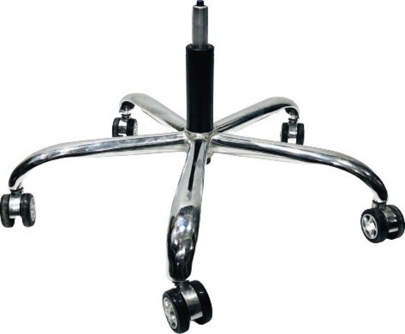 Tarun CHAIR BASE STEEL BASE WITH ALLOY WHEELS AND 120 MM HYDRAULIC Gas lift Hydraulic  (Furniture Parts, Steel)