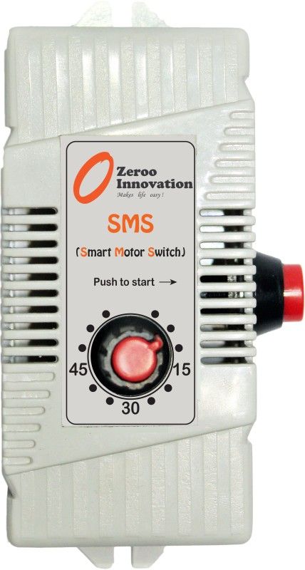 Zeroo Smart Motor Switch (Timer) Preset Electronic Timer Switch  (White)