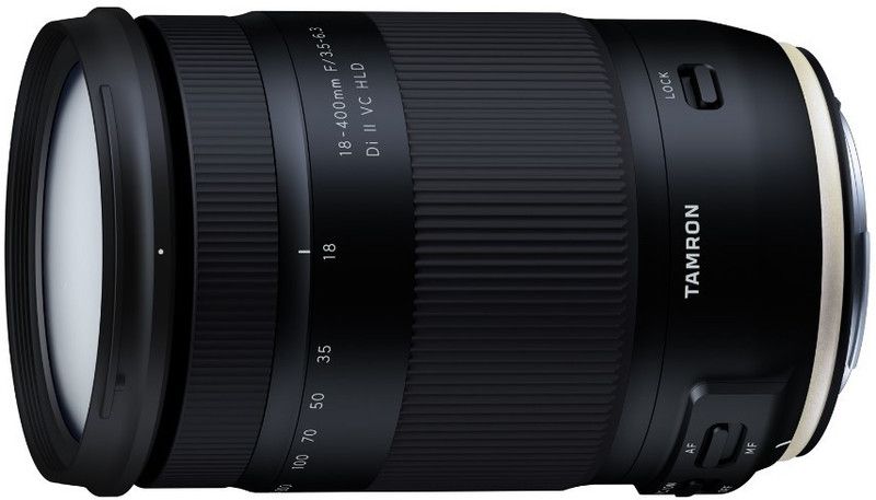 Tamron 18-400mm F/3.5-6.3 Di II VC HLD for Canon DSLR Camera Telephoto Zoom Lens  (Black, 18 - 400 mm)