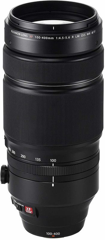 FUJIFILM XF100-400mmF4.5-5.6 R LM OIS WR Black Telephoto Zoom Lens  (Black, f?100-400mm (152-609mm) mm)