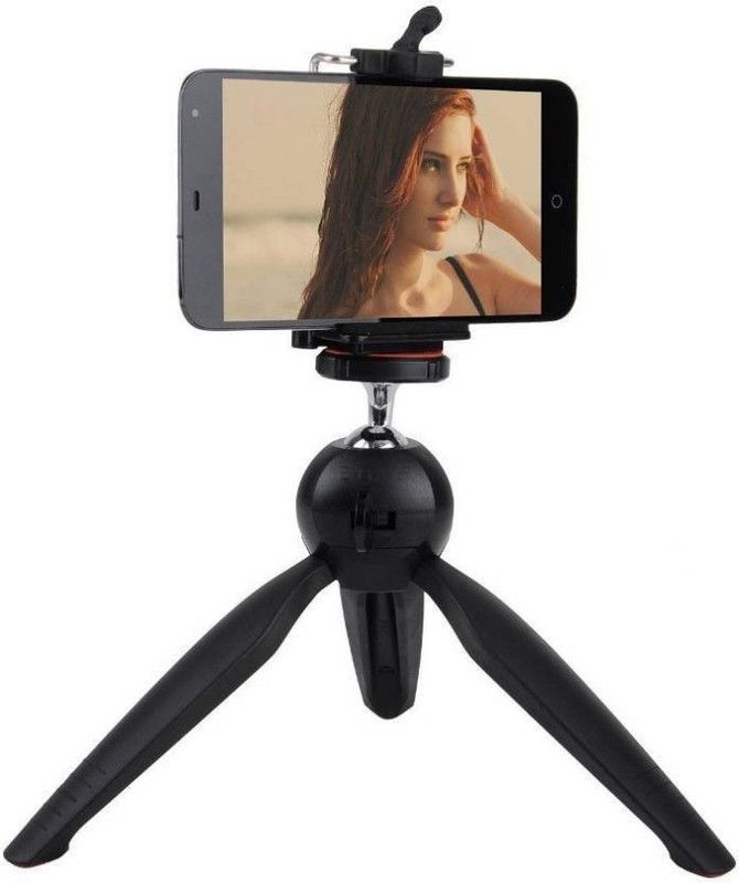 OLECTRA PHONE SINGLE PORTABLE TELEPHONE CAMERA CLIP STAND AND MINI Tripod Tripod  (Black, Supports Up to 500 g)