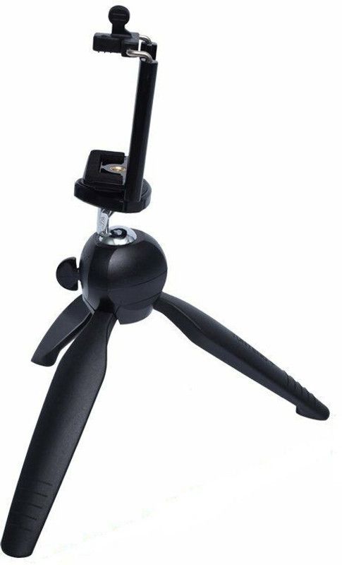 Wonder World ® X-59 YT-228 Mini 7 Inch Mobile Tripod Mobile Attachment Tripod  (Black, Supports Up to 1758 g)