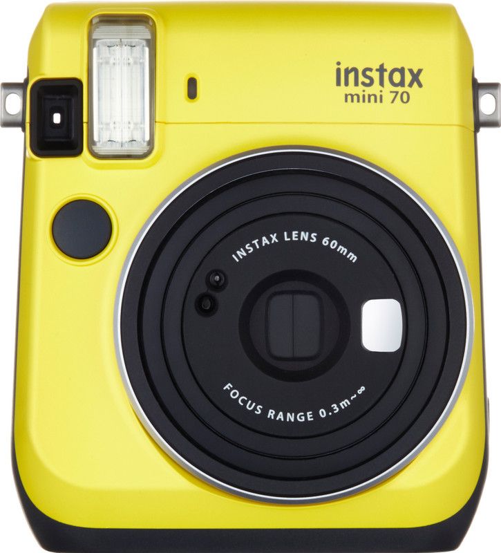 Fujifilm Instax Mini 70 Instant Camera (Yellow)  (Yellow)
