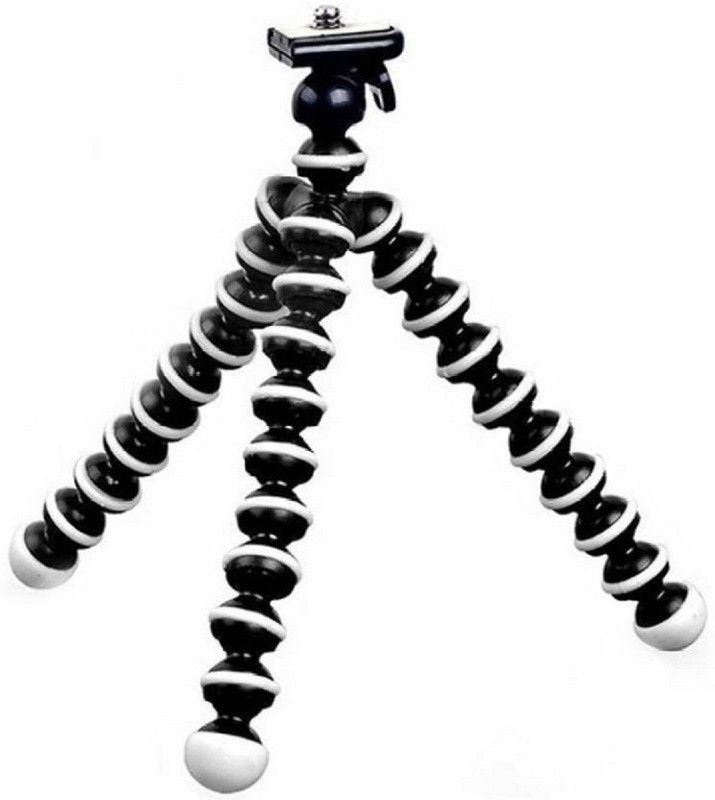 futurewizard Octopus Gorilla Soft 13 inches tripod stand for phone and camera (Black, White, Supports Up to 1200 g) Tripod, Monopod  (Multicolor, Supports Up to 500)
