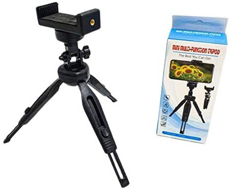 Wonder World ® IXX-5 Mobile Mini Multifunction Tripod Tripod  (Black, Supports Up to 500 g)