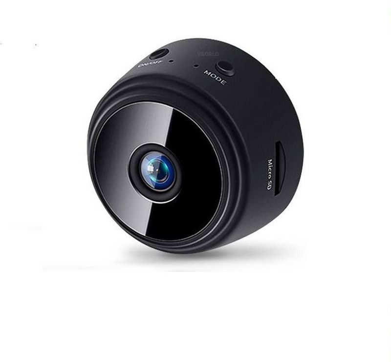 SIOVS WIFI SECURITY CAMERA Wireless WiFi Hidden Camera HD 1080P Security Cameras Nanny Cam Sports and Action Camera  (Black, 12 MP)