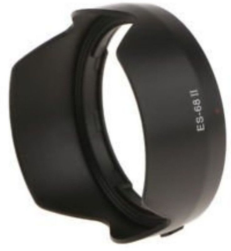 SUPERNIC ES68F Flower Lens Hood for Canon EF 50 Mm f/1.8 STM Lens (Black) Lens Hood  (49 mm, Black)