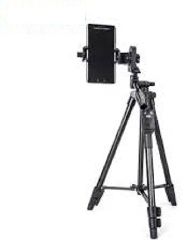 Buy Genuine 5208 Portable And Fold-able Tripod  (Black, Supports Up to 5000 g)