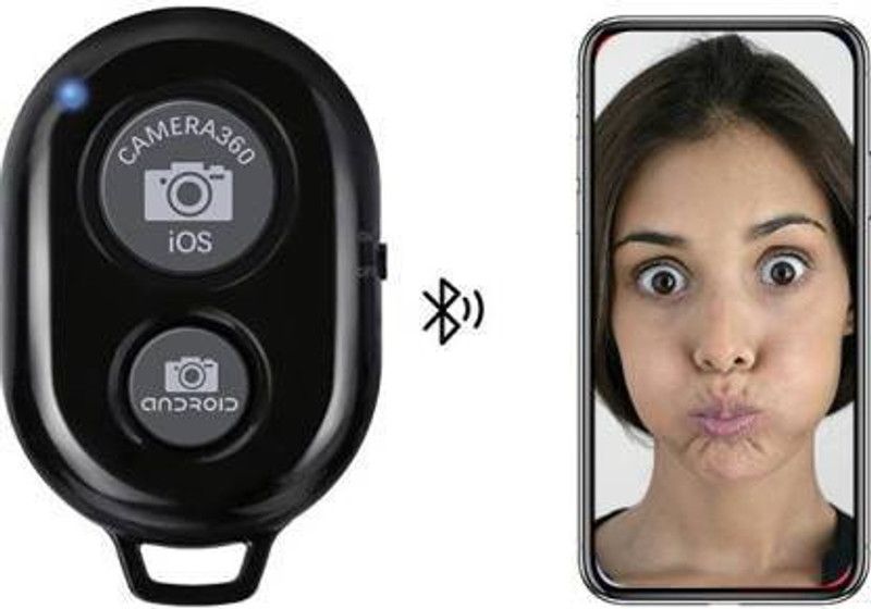 JYTIQ SELFIE REMOTE Camera Remote Control  (Black)