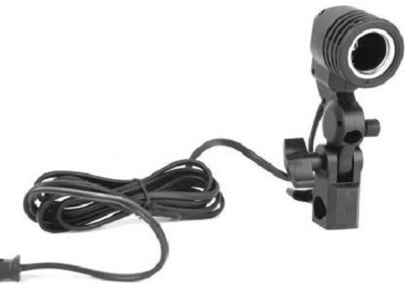 SIAMART Single Bulb Holder Light Lamp E27 Socket Bracket Studio Eu Plug,Black Camera Rig Single Bulb Holder Light Lamp E27 Socket Bracket Studio Eu Plug,Black Camera Rig Camera Rig