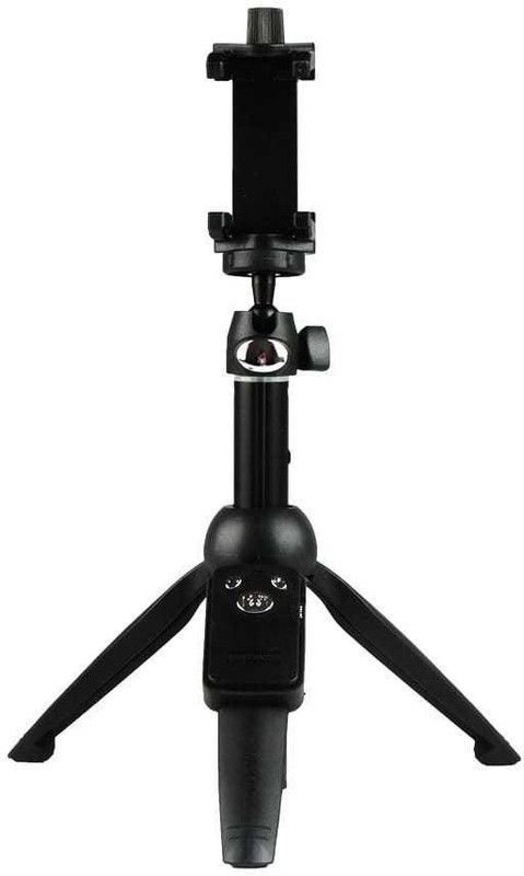 BLENDIA 2 IN 1 ADJUSTABLE & EXTENDABLE SELFIE STICK WITH BLUETOOTH SHUTTER Tripod  (Black, Supports Up to 2500)