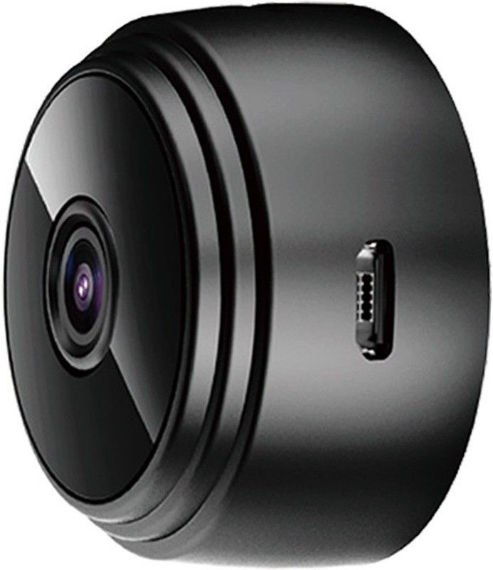 SIOVS wifi SECURITY CAMERA Wireless HD 1080P Mini Spy Hidden Cam Indoor Home Security Battery Nanny Cam Sports and Action Camera  (Black, 12 MP)