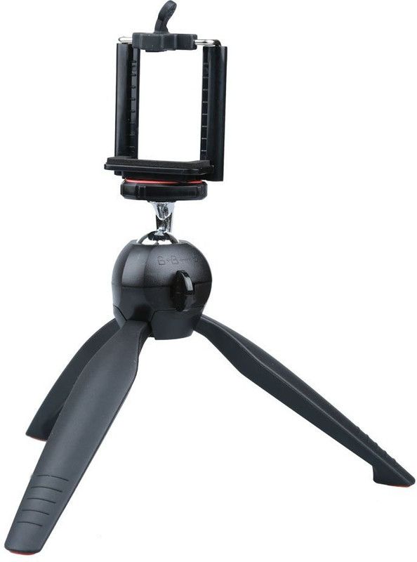 Wonder World X-5 Mini Table Tripod with Universal Tripod Mount Tripod  (Jet Multicolor, Supports Up to 1704 g)