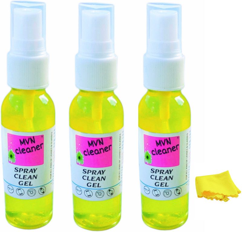 MVN CLEANER OPTICAL LENS SPRAY 50 ML GEL ( PACK OF 3 ) Lens Cleaner  (150 ml, 3.5*6 inch, Pack of 3)