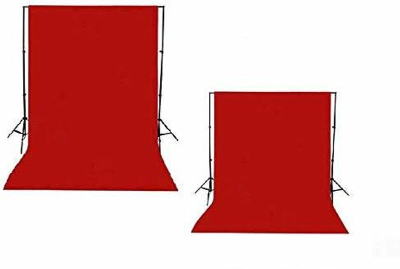 Digiom 8 X12 Ft Red Backdrop Lekera Photo Light Studio Photography Background Combo (Pack Of 2) ( Red ) Reflector Reflector