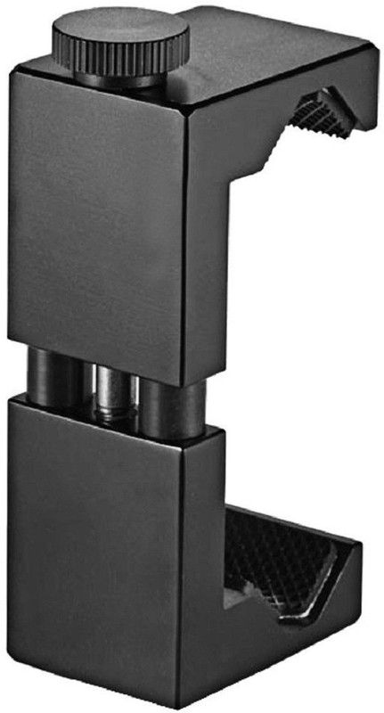 Cubern Metal Smartphone Tripod Mount Aluminum Tripod Mount Adapter Tripod Kit  (Black, Supports Up to 500 g)