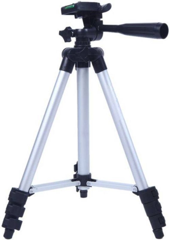 gadget mania 3110A Tripod  (Black, Supports Up to 1500 g)