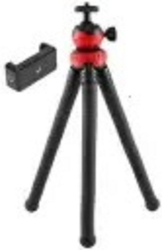 DEKIYANZ Octopus Tripod AA-27,12 Inch Tripod with Flexible Stand,Octopus Camera Bundle Tripod  (Black, Supports Up to 1500 g)