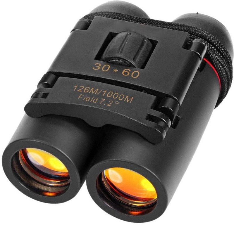 Okxmz Binoculars 30x60 High Powered for Both Adults & Kids, Waterproof Binoculars  (15 mm , Black)