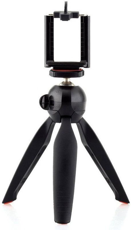megaking YT-288 Flexible Foldable Strong DSLR Photography Video Recording TikTok YouTube Tripod, Tripod Kit, Tripod Bracket, Tripod Ball Head  (Black, Supports Up to 1000 g)
