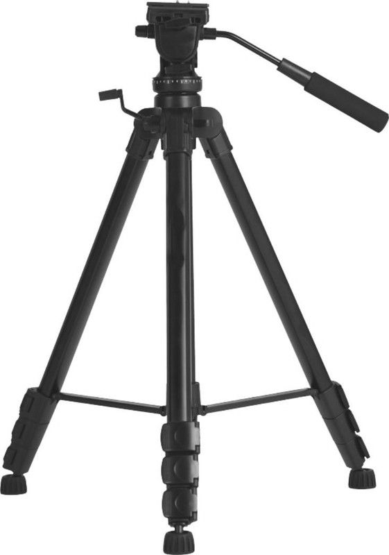 Simpex VCT 988 RM Professional Video Tripod  (Black, Supports Up to 5000 g)