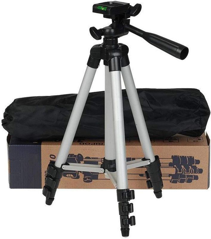 NICE 3110 Tripod  (Black, Supports Up to 2000 g)