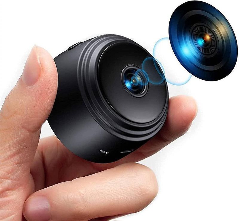 SIOVS WIFI SECURITY CAMERA HD 1080P Wireless WiFi Portable Camera, Home WiFi Remote Security Cameras Sports and Action Camera  (Black, 12 MP)